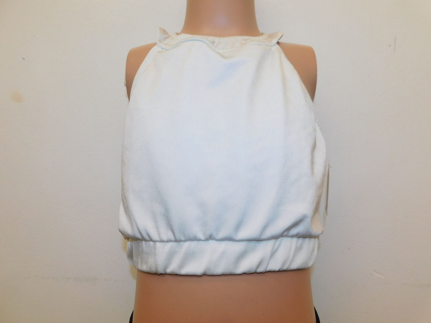 Pre-Owned Sports Bra Unbranded   Large Child White  Jazz
