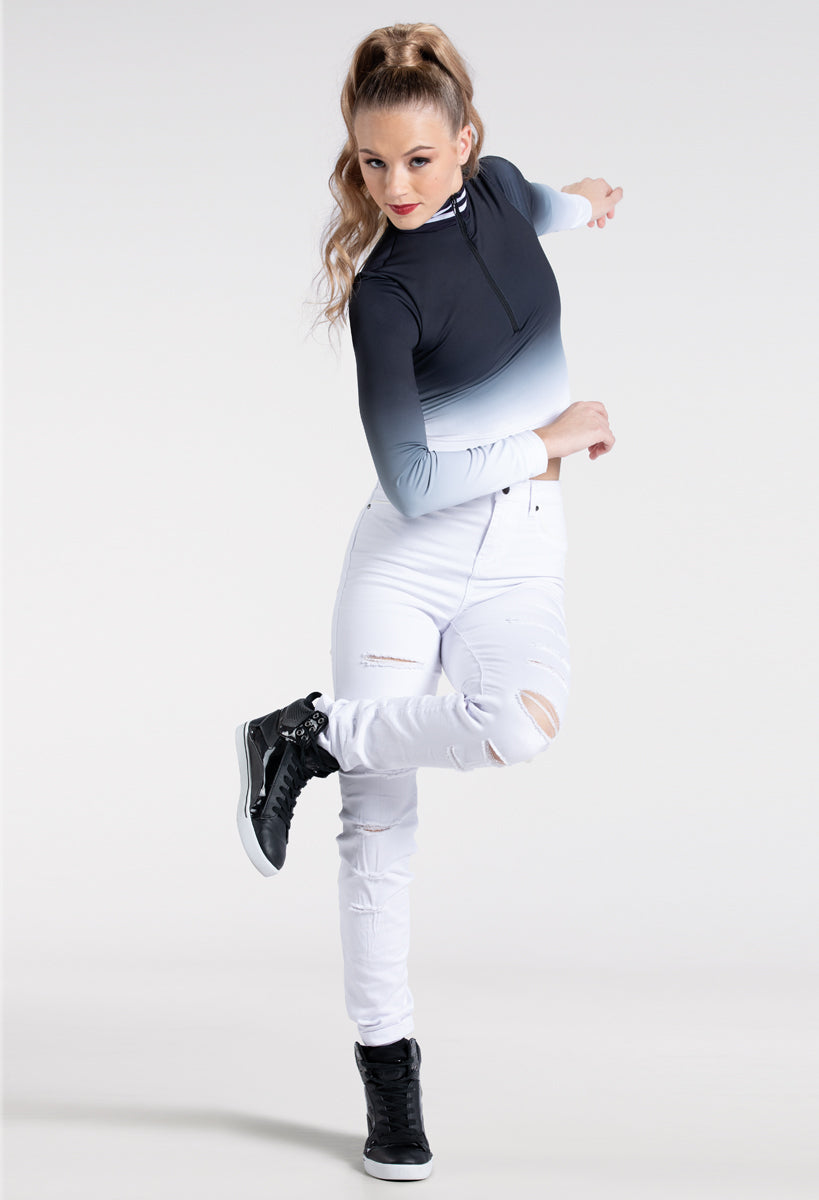 Pre-Owned Pants Urban Groove  AH9210 Small Adult White  Jazz Hip Hop