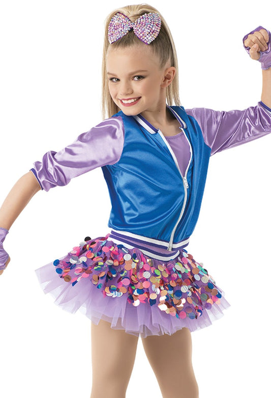 Pre-Owned Costume Weissman  10662 Large Child Lavender  Jazz