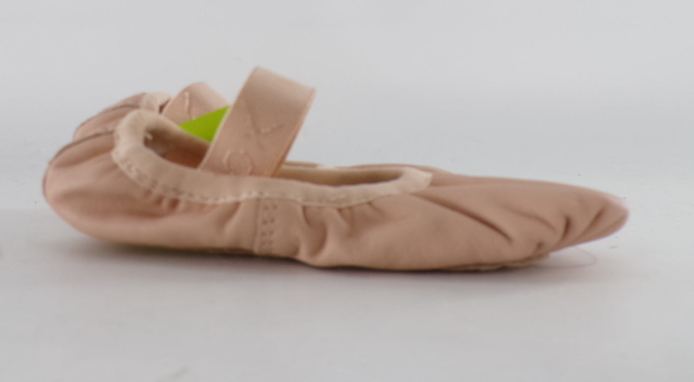 Pre-Owned Ballet Shoes Capezio Little Kid 7M  Leather Single Strap Full Sole