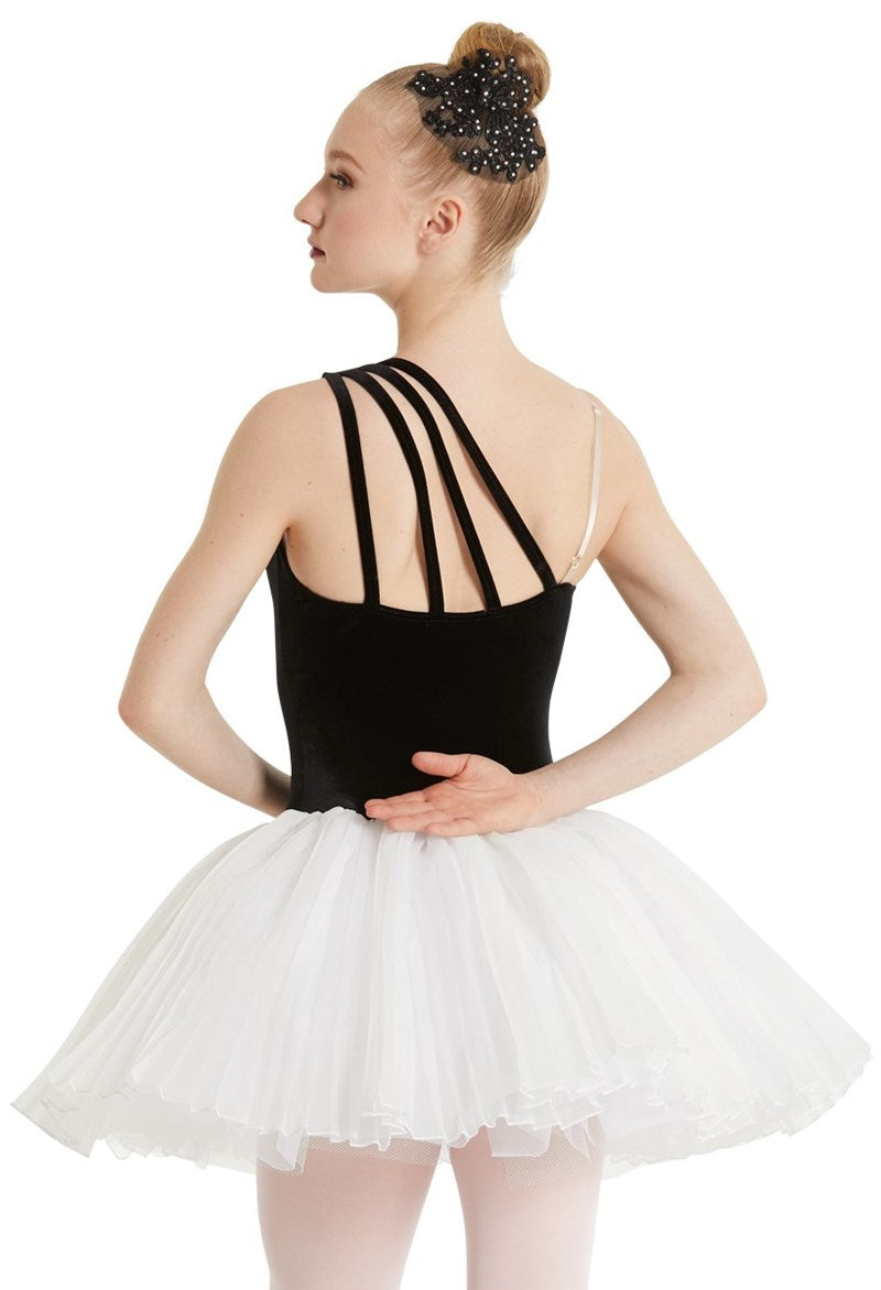 Pre-Owned Costume Weissman  11662 Intermediate Child Black  Ballet YAGP