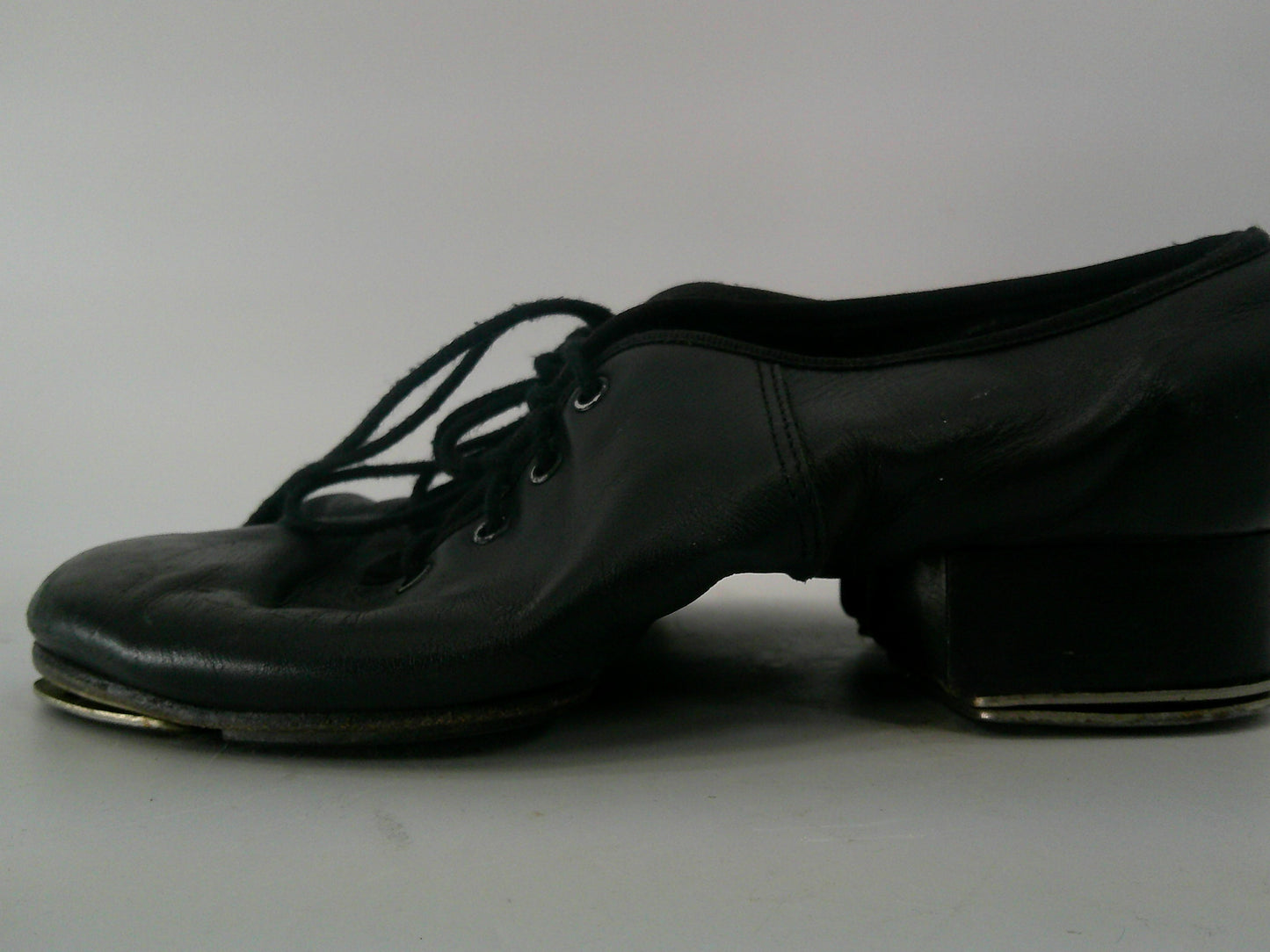 Pre-Owned Clogging Shoes Steven Stompers Adult 7M Oxford Leather  Split Sole