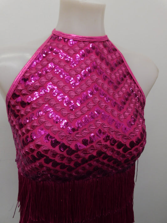 Pre-Owned Top Curtain Call    Pink  Jazz Sequin