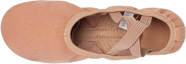 Pre-Owned Ballet Shoes Linodes Adult 8.5M Canvas Crossing Straps Split Sole