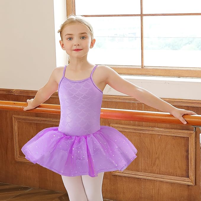 Pre-Owned Dress Mermaid Small Child Pink Sparkle Ballet Tutu
