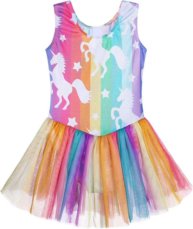 Pre-Owned Dress Unicorn Intermediate Child Bright Colors Ballet