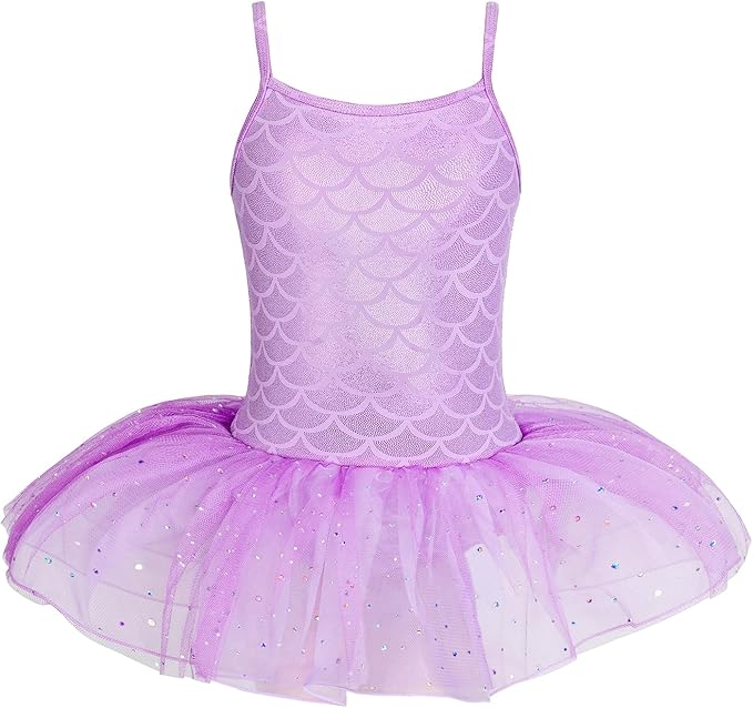 Pre-Owned Dress Mermaid Small Child Pink Sparkle Ballet Tutu