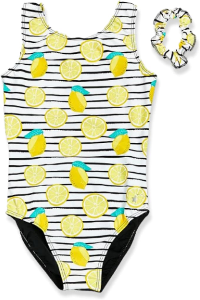 New Leotard Destira Lemon Drop Adult XS Includes Scrunchie