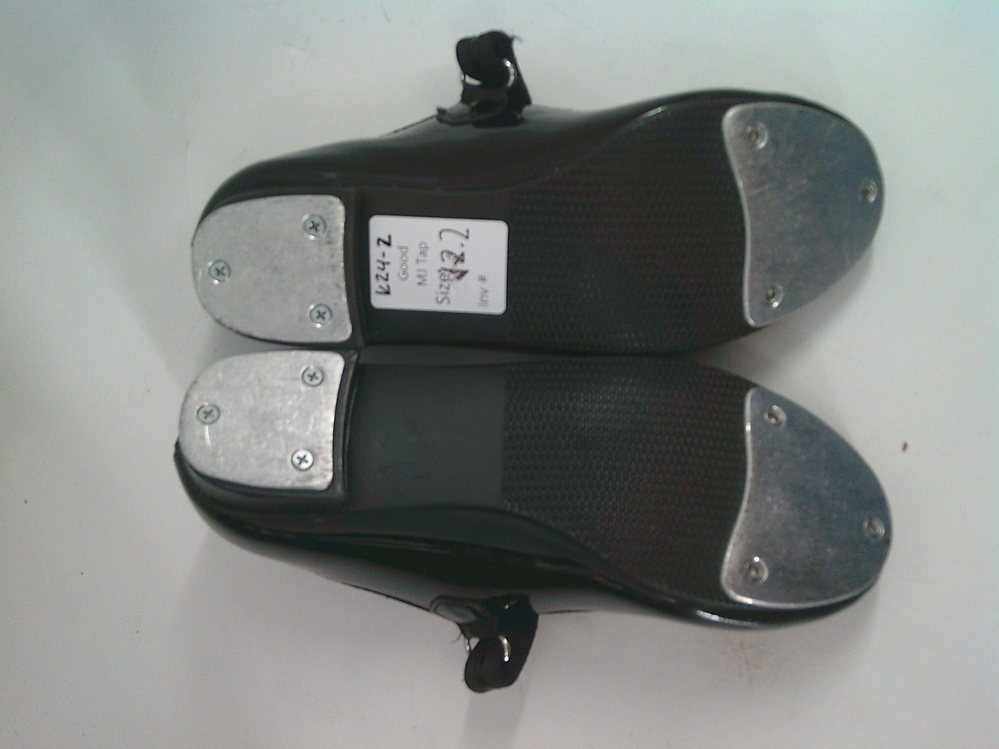 Pre-Owned Tap Shoes Dance Class Little Kid 12.5M Mary Jane  No Buckle