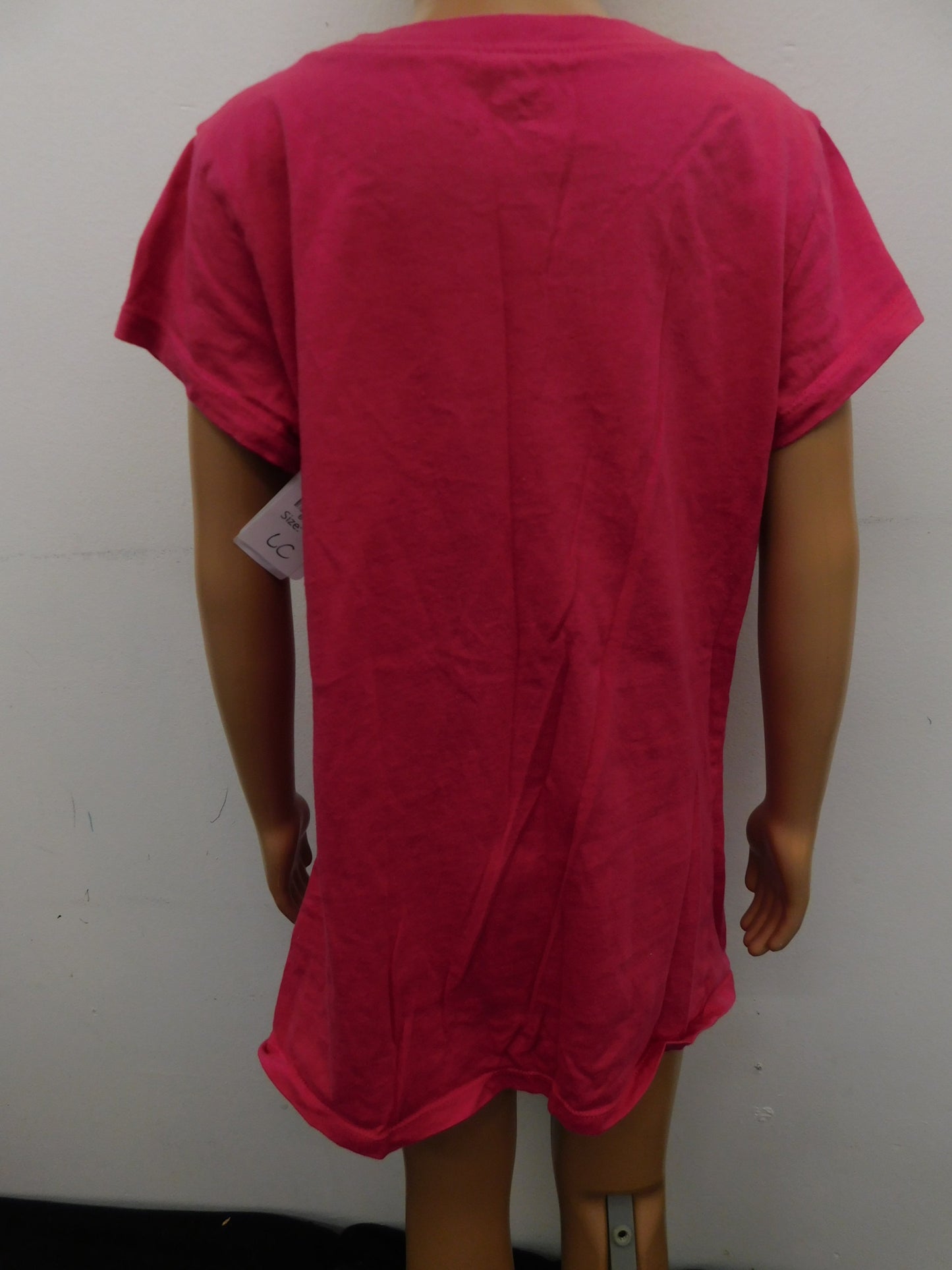 Pre-Owned T-Shirt Justice   Large Child Pink  Jazz