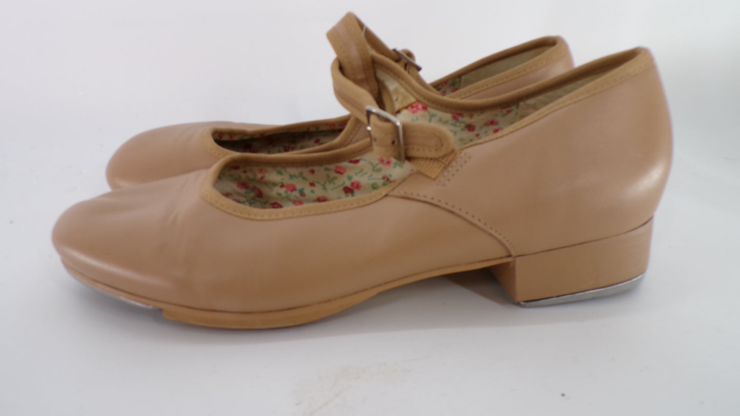 Pre-Owned Tap Shoes Capezio Adult 7M Mary Jane Leather  Student