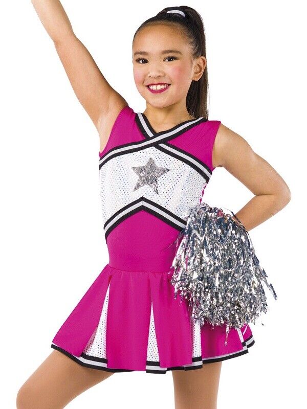 Pre-Owned Costume Dansco  20250 Large Child Hot Pink  Jazz