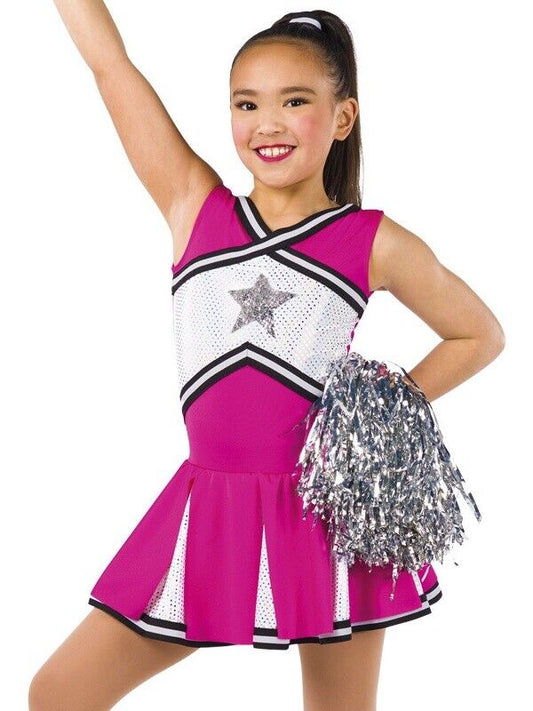 Pre-Owned Costume Dansco  20250 Large Child Hot Pink  Jazz