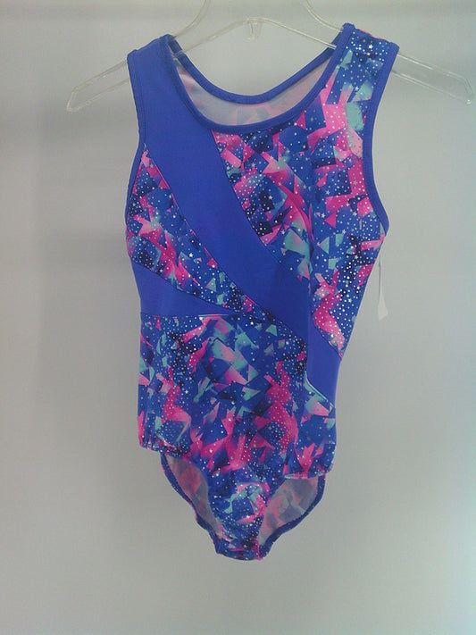 Pre-Owned Leotard Danskin Now   Large Child Purple  Gymnastics