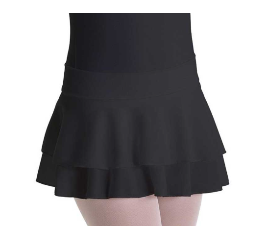 Pre-Owned Skirt Motionwear  1019 Large Child Black  Ballet