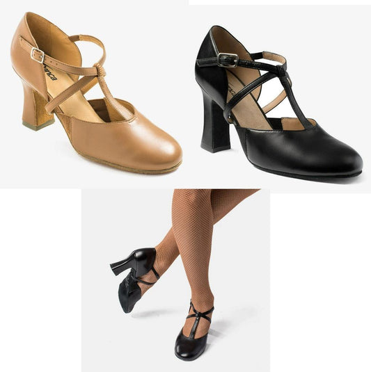 NEW Ballroom Shoes So Danca SD153 Roxy Leather Cross Straps Suede