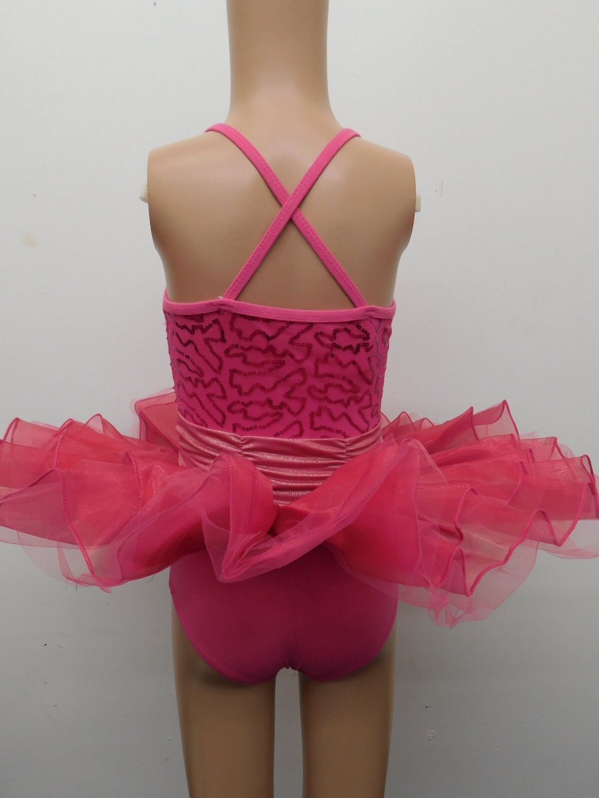 Pre-Owned Costume IBTOM   Medium Child Hot Pink  Ballet