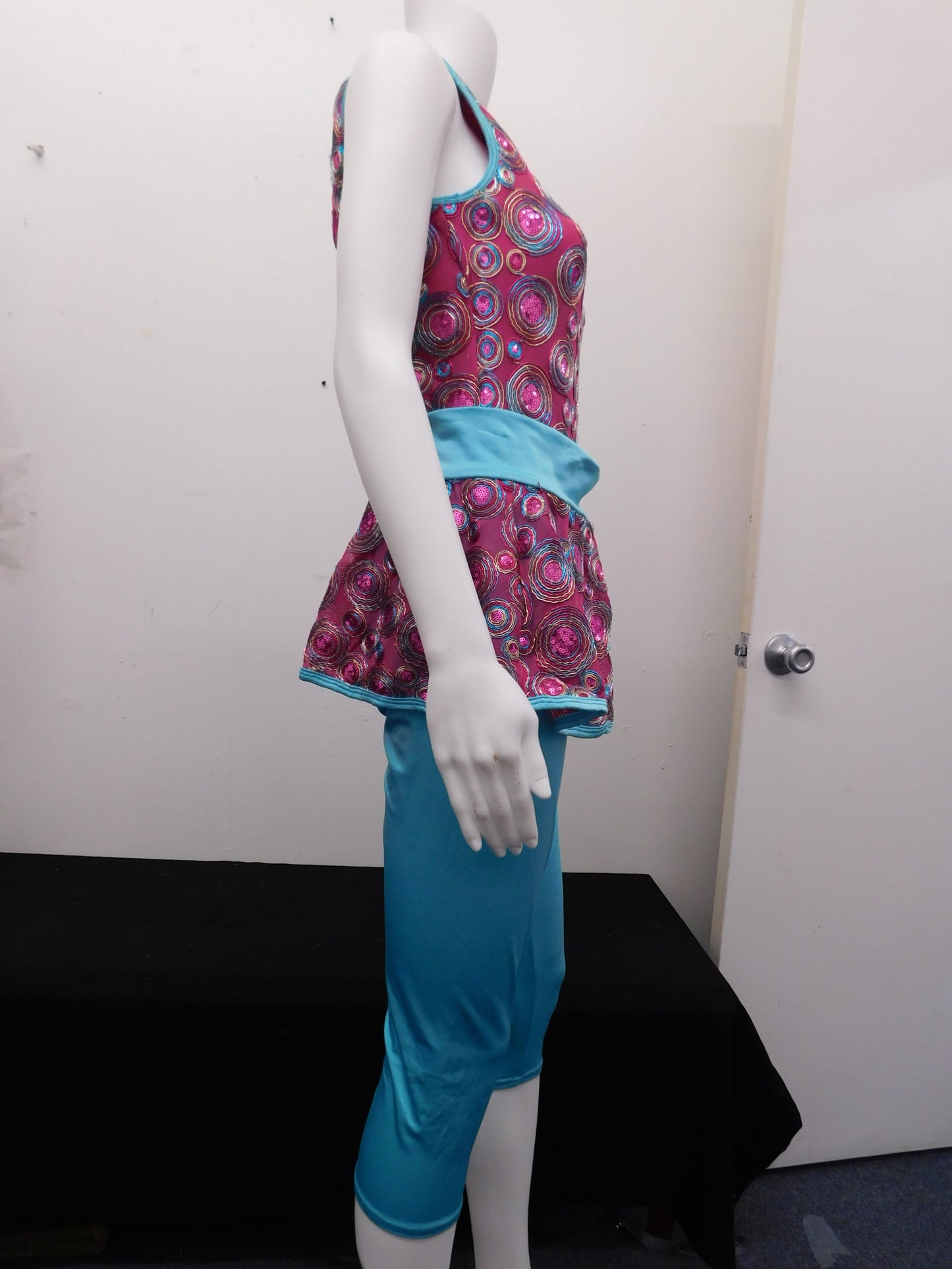 Pre-Owned Costume Curtain Call E1943 XL Adult Hot Pink Jazz