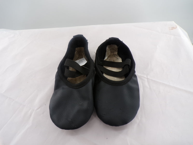 Pre-Owned Ballet Shoes Generic Little Kid 11M No Tie Leather Cross Straps Split Sole