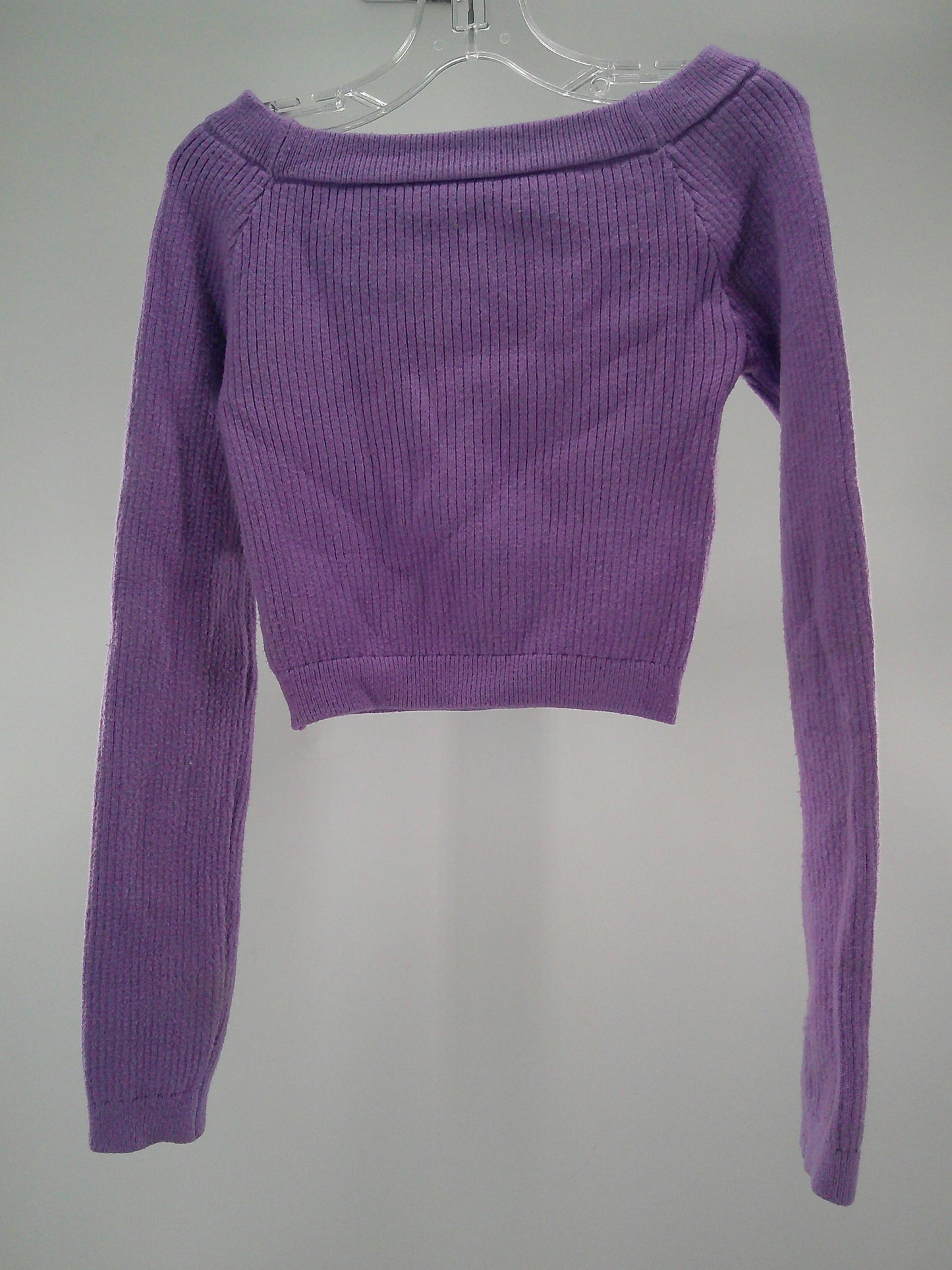 Pre-Owned Shrug Sweater No Brand   Medium Child Lavender  Ballet
