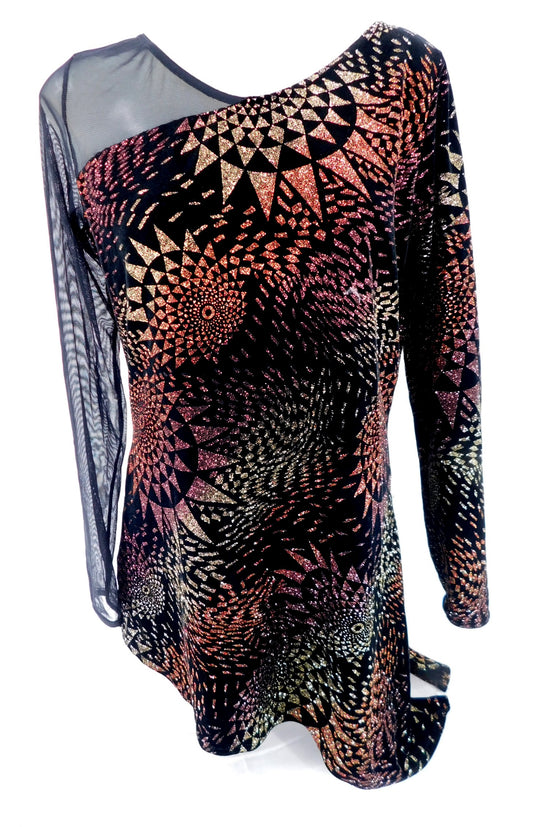 Pre-Owned Costume Wish Come True  T533 Large Adult Red  Jazz Glitter