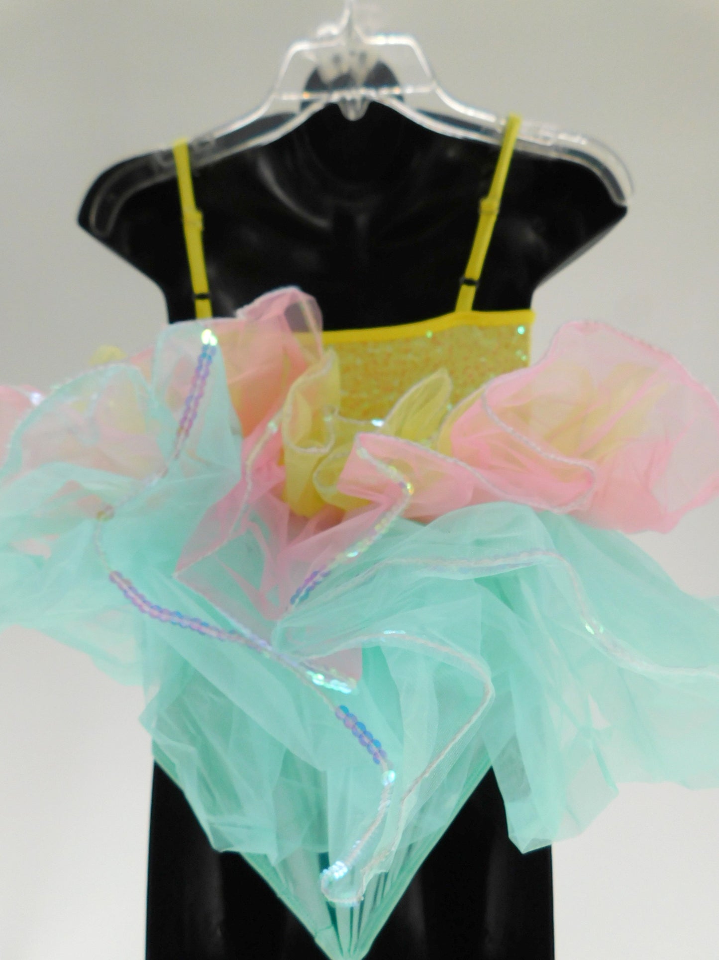 Pre-Owned Costume Curtain Call  E1966 Small Child Pastel  Jazz