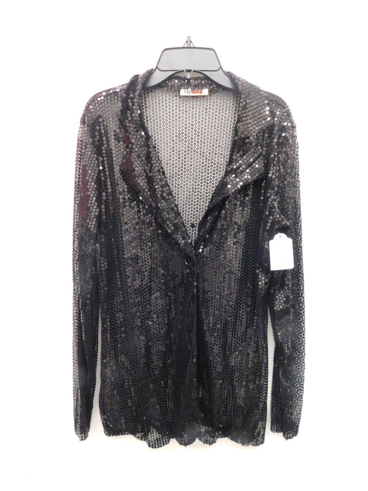 Pre-Owned Jacket Tag1080   Medium Adult Black  Costume Tap Jazz