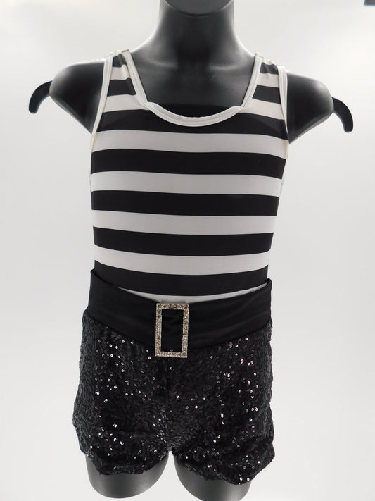 Pre-Owned Costume Revolution  414 Large Child Black  Jazz