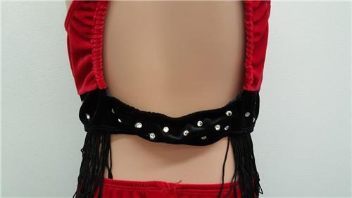 Pre-Owned Costume Art Stone  2138 Large Child Black  Jazz
