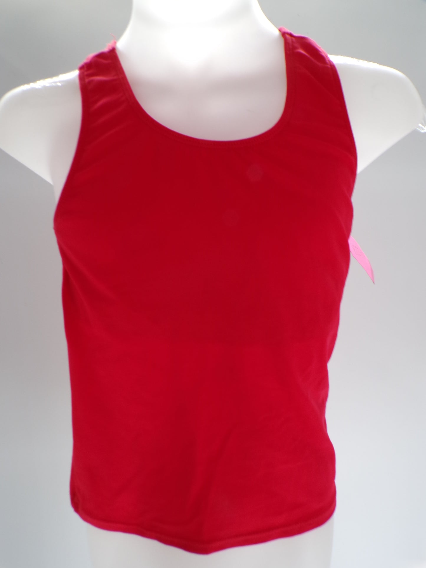 Pre-Owned Top Motionwear   Large Child Red  Jazz Cheer