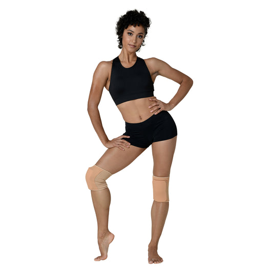 New Knee Pads Danz N Motion 682 Multiple Sizes  Tan  Jazz