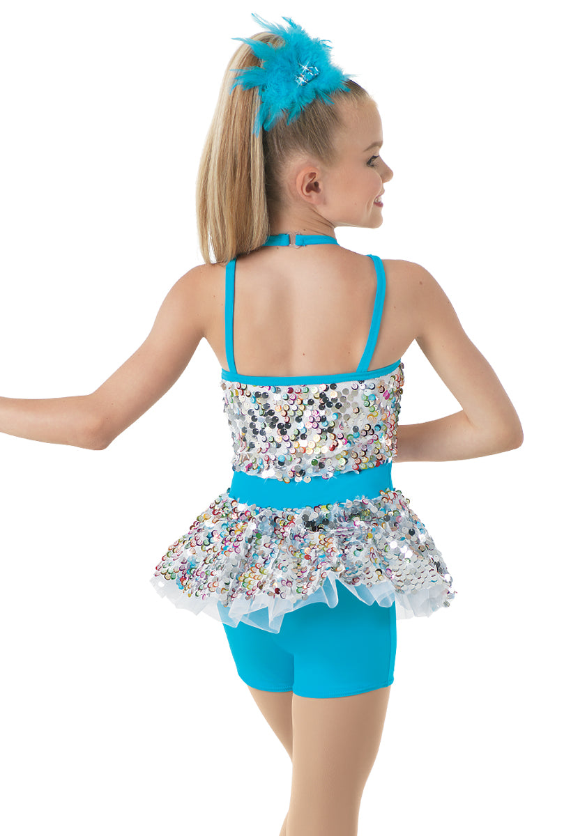 Pre-Owned Costume Weissman  10634 Small Child Blue  Jazz