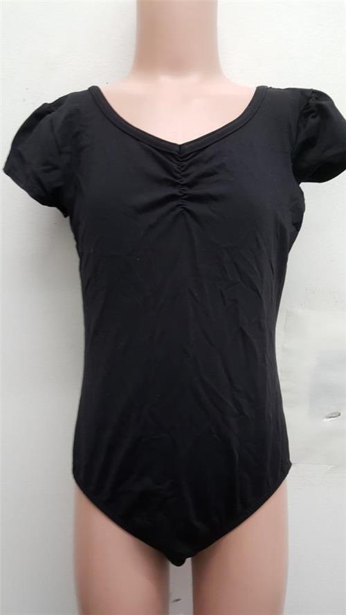 Pre-Owned Leotard Danskin Now DG07D992 Large Child Black Ballet