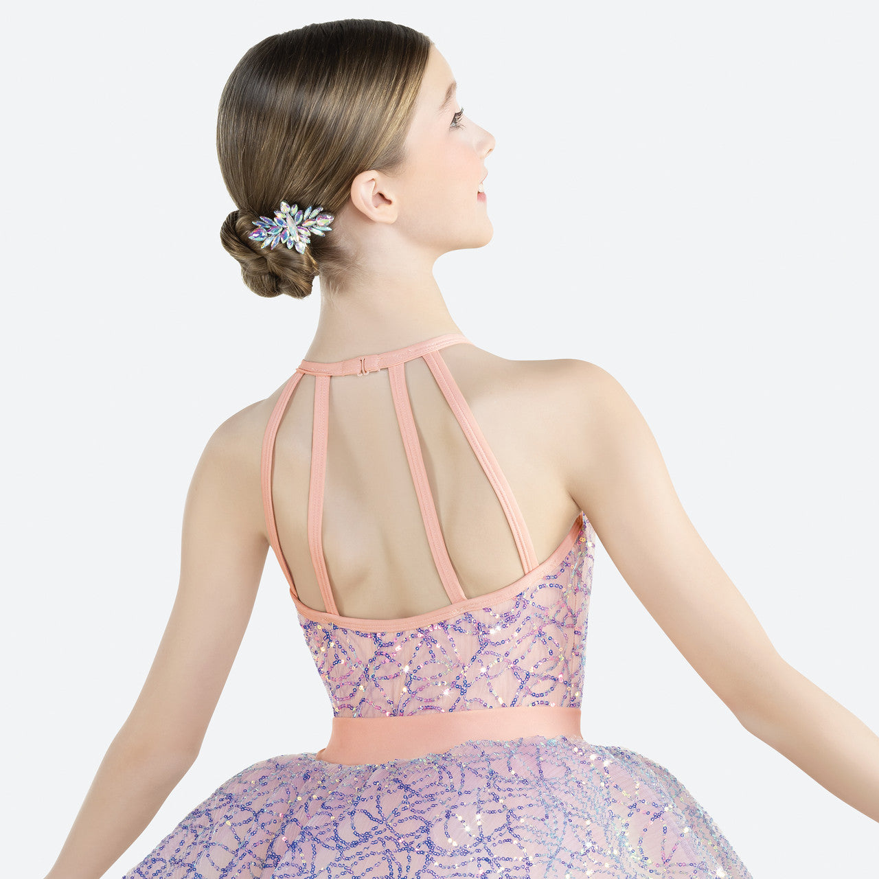 Pre-Owned Costume Revolution  RC24545 Small Adult Pink Tutu Ballet  Sequin