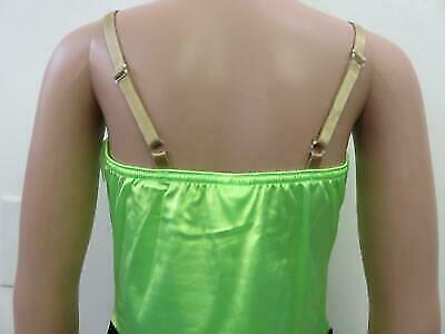 Pre-Owned Costume Weissman 6866 Large Child Green Jazz Tap Rhinestones