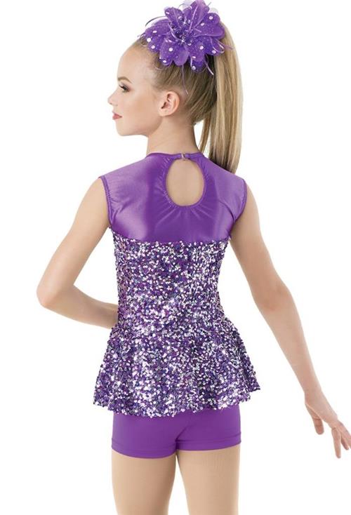 Pre-Owned Costume Weissman  10727 Large Child Purple  Jazz