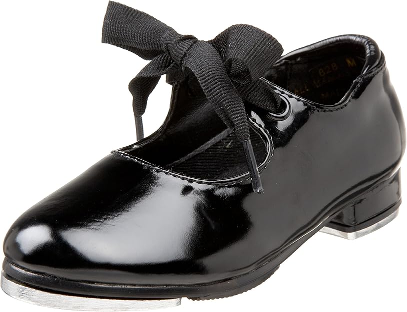 New Closeout Shoes Tap Leo's 828 Black Mary Jane Child