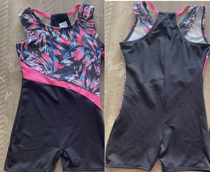 Pre-Owned Leotard Freestyle   Small Child Hot Pink  Gymnastics