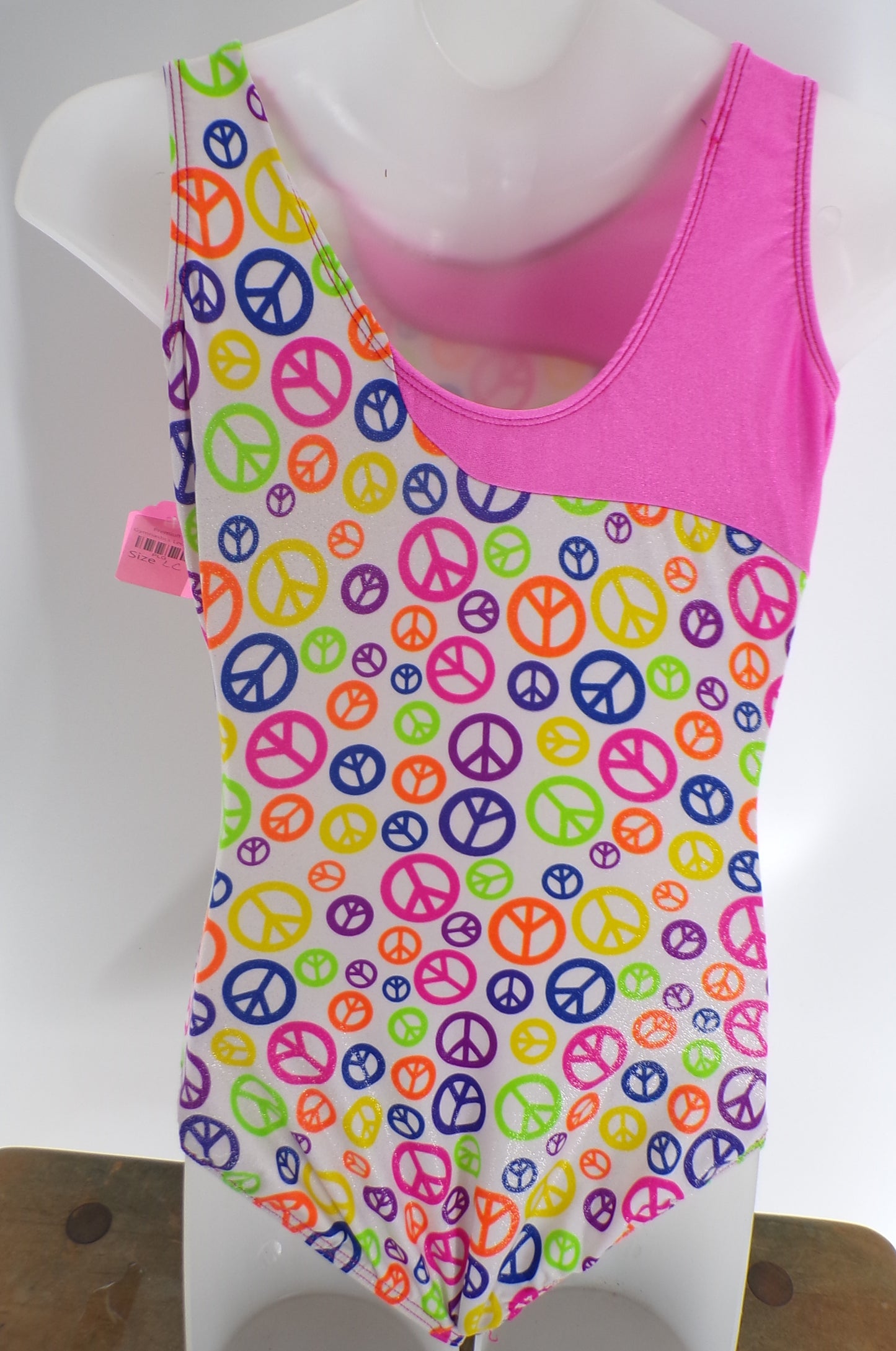 Pre-Owned Leotard MotionWear   Large Child Pink  Ballet