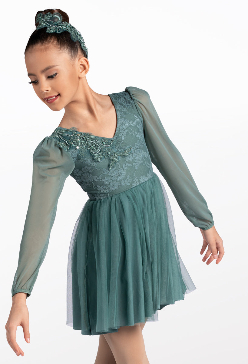 Pre-Owned Costume Weissman  12524 Medium Adult Juniper Green  Contemporary