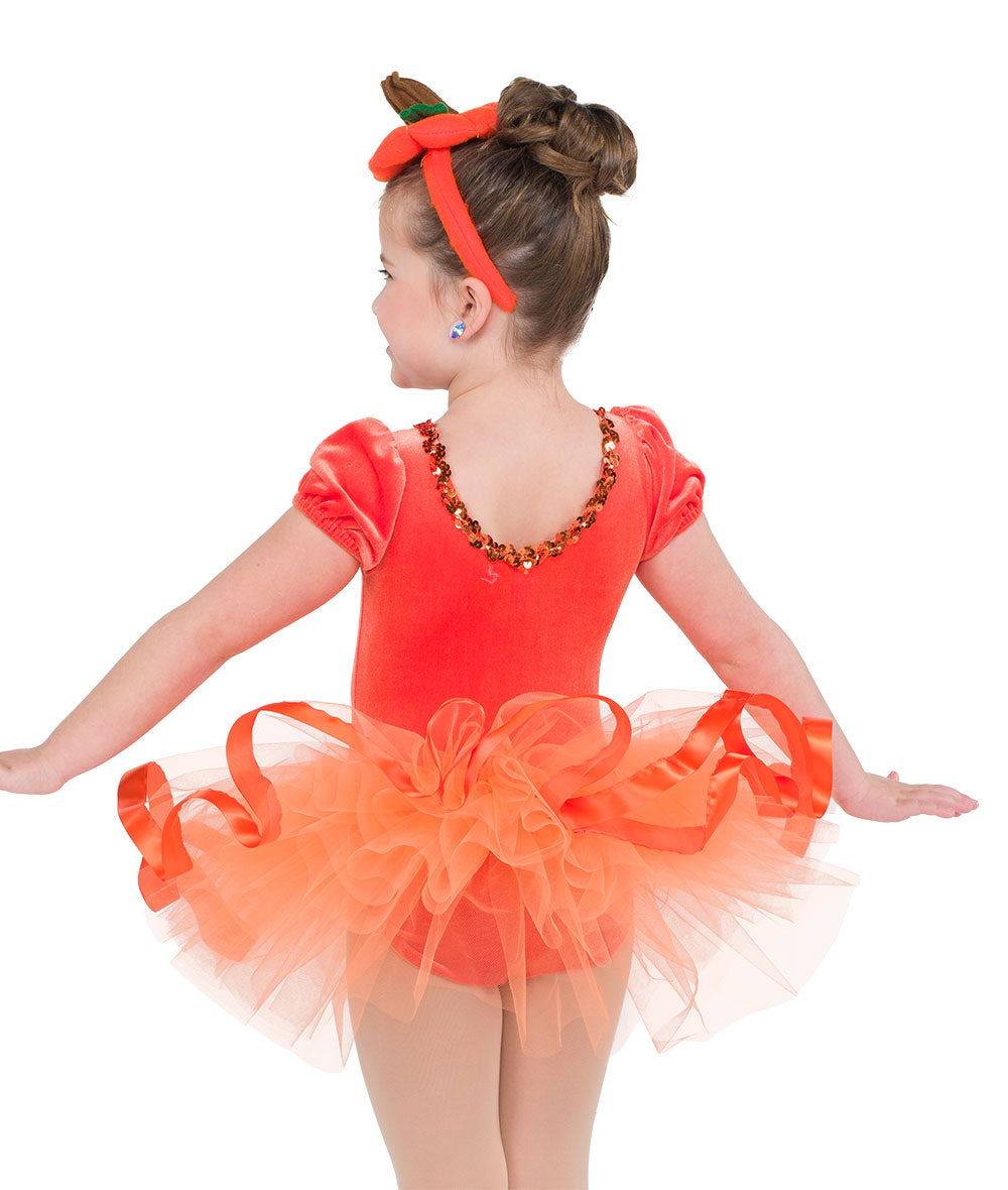 Pre-Owned Costume Wish Come True  803 XXS Child Orange  Ballet