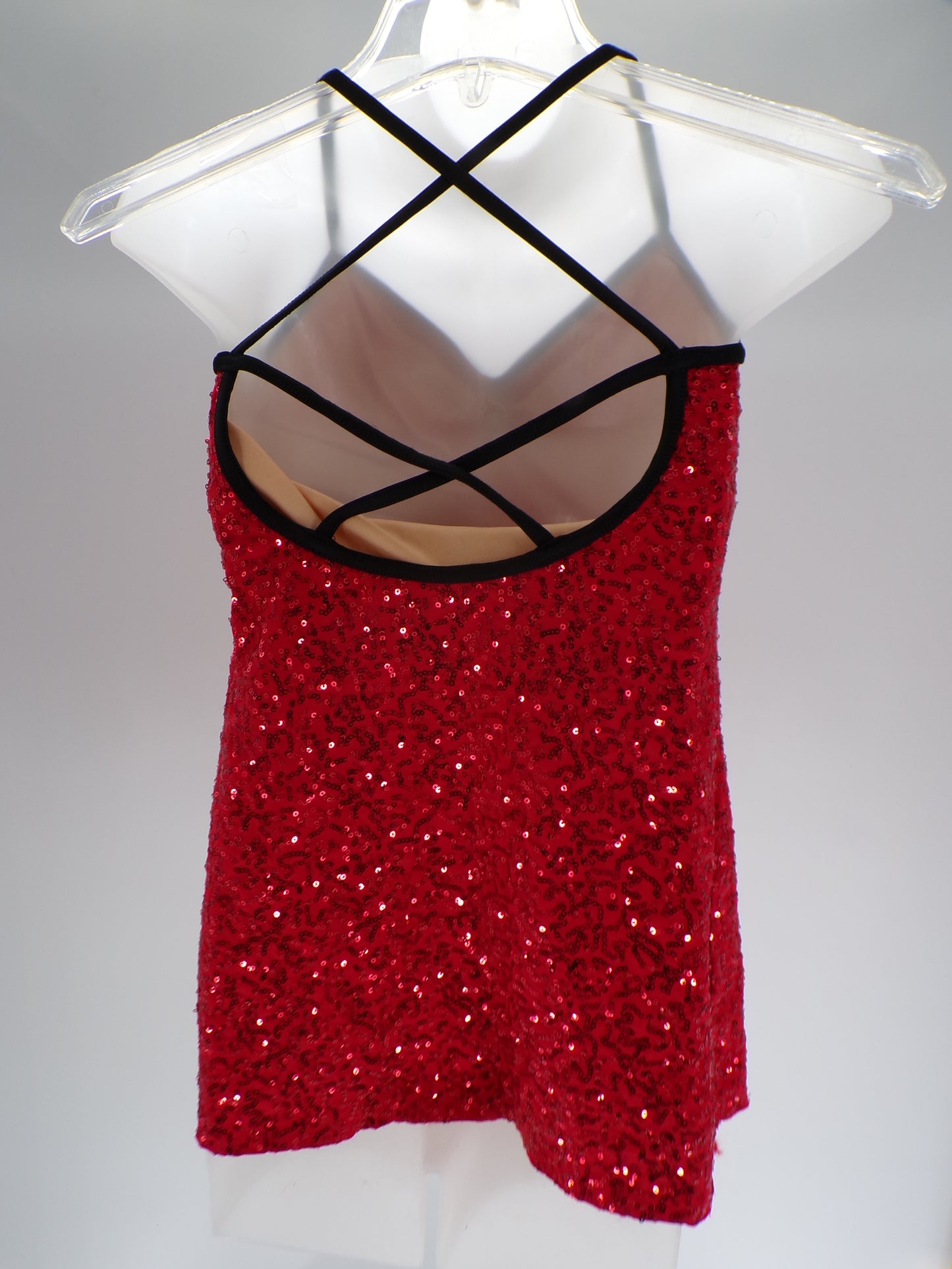 Pre-Owned Costume Balera  SQ3337 Large Child Red