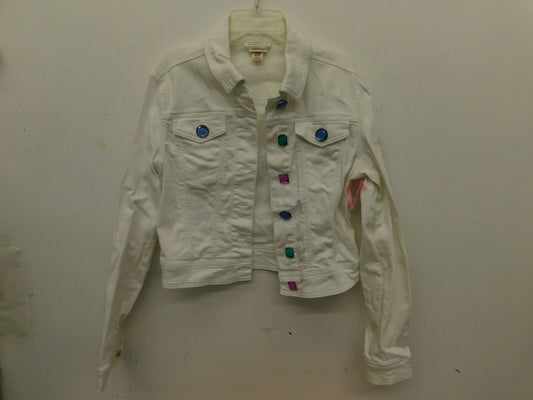 Pre-Owned Jacket Mossimo   Medium Adult White  Hip Hop Tap