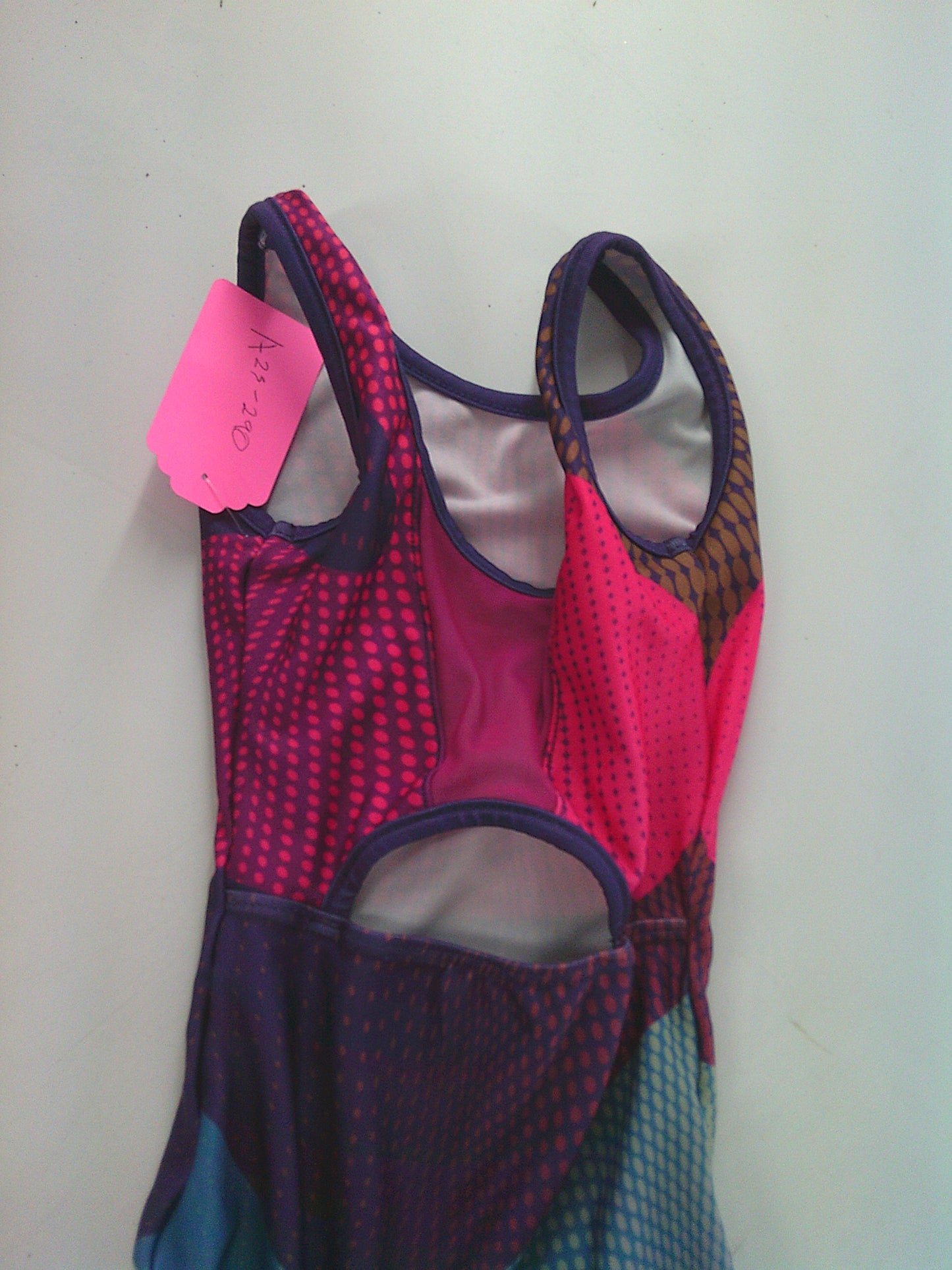 Pre-Owned Leotard So Danca   Small Child Purple Pink  Acro Tumbling