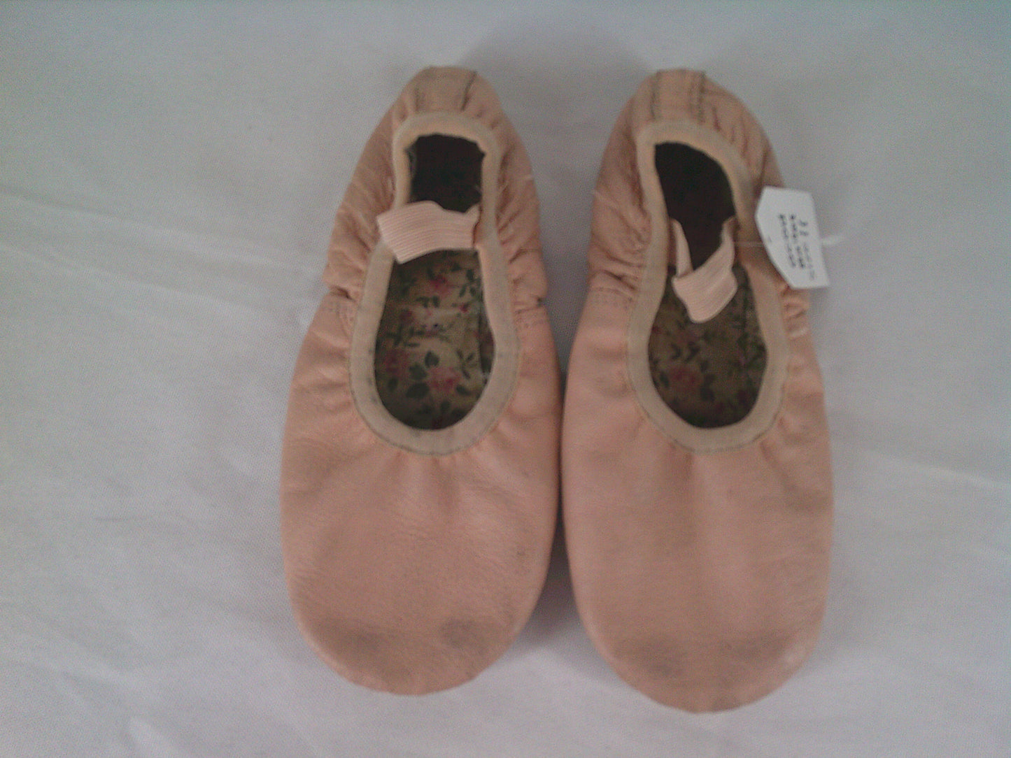 Pre-Owned Ballet Shoes Theatricals Kids 12M Pull On Leather Single Strap Split Sole