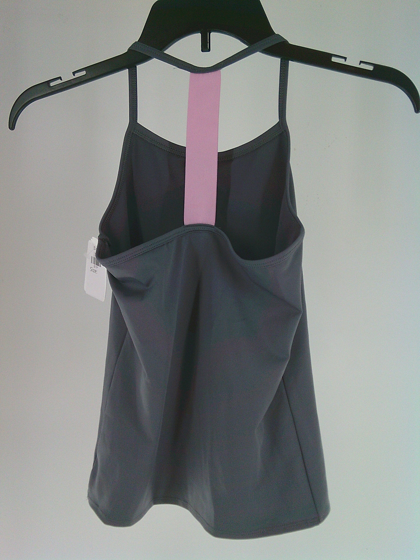 Pre-Owned Tank Top SO   Medium Child Gray Pink  Modern Jazz