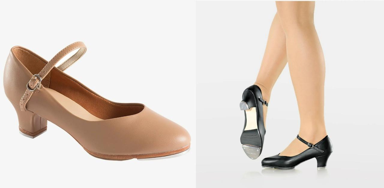 NEW Tap Shoes SoDanca TA55 1.5" Heel Womens Black or Tan
