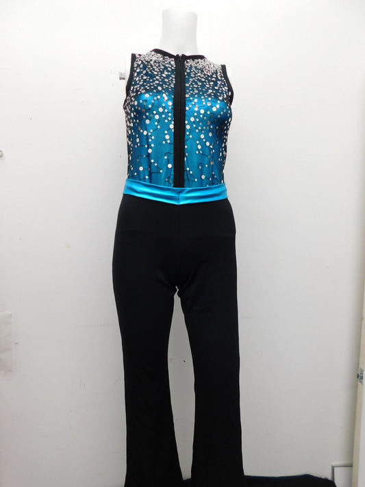 Pre-Owned Costume Algy   Large Child Turquoise  Jazz
