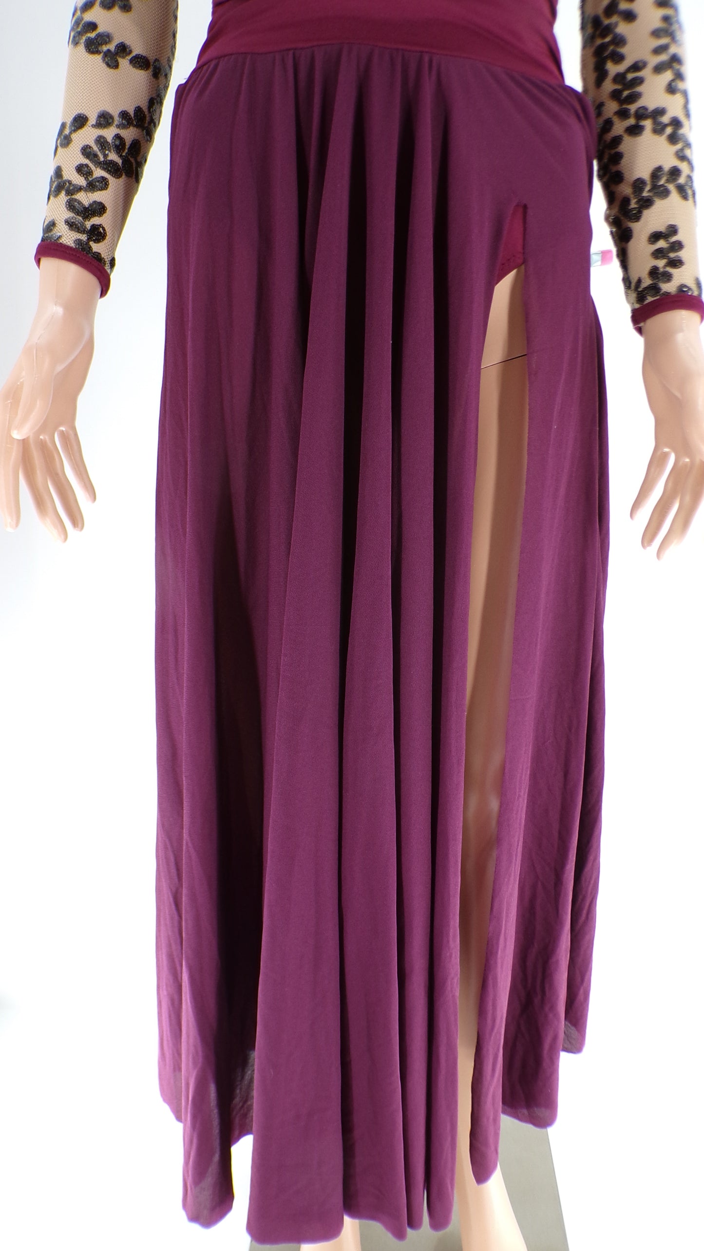 Pre-Owned Costume Unbranded   Medium Adult Burgundy  Contemporary