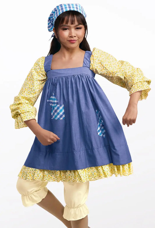 Pre-Owned Costume Weissman 8655 Small Child Blue Dress Jazz